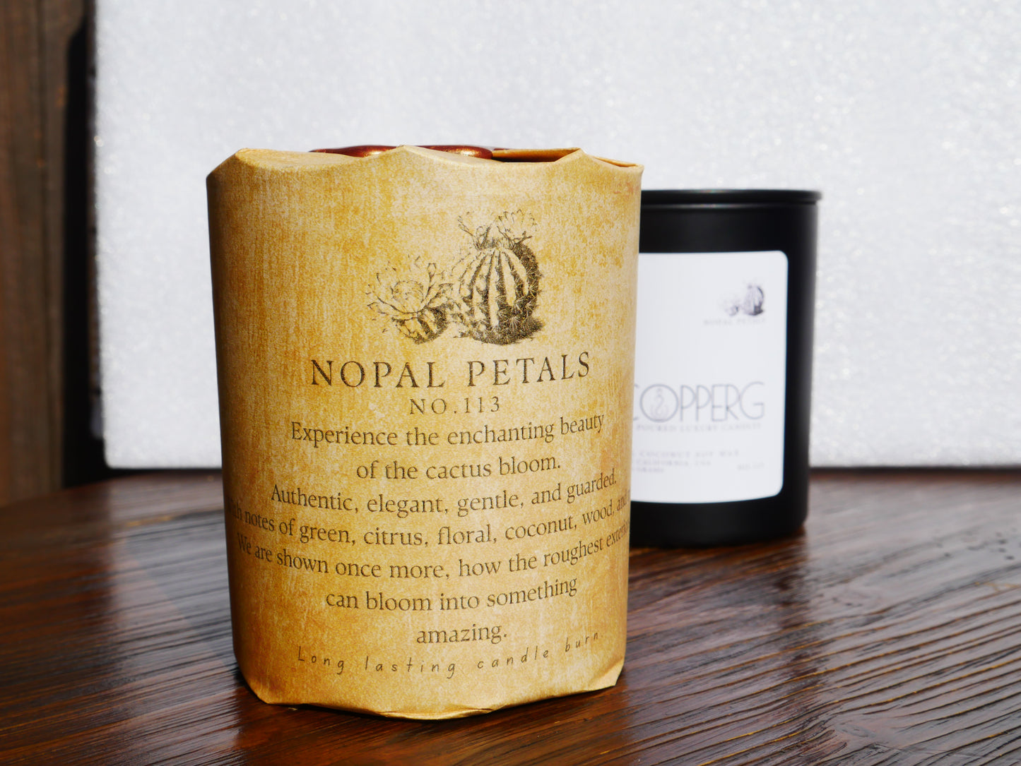 Nopal Petals Candle